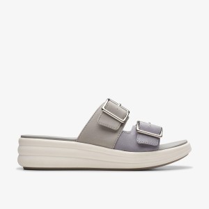 Sandalias Clarks Drift Buckle Lilac Combination Mujer Moradas | PCSW-01586