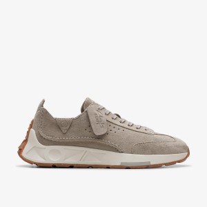 Zapatillas Clarks Craft Speed Light Grey Suede Hombre Gris Claro | SMZB-54279