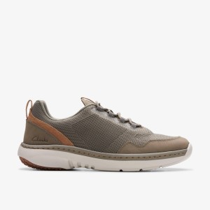 Zapatillas Clarks Pro Knit Stone Combination Hombre Gris | IOPD-20495