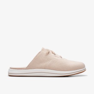 Zapatillas Sin Cordones Clarks Breeze Clara Light Sand Mujer Marrones Claro | BDOX-54719