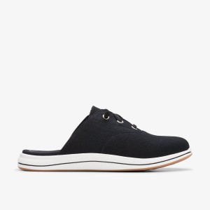 Zapatillas Sin Cordones Clarks Breeze Clara Black Mujer Negras | WYVG-86951