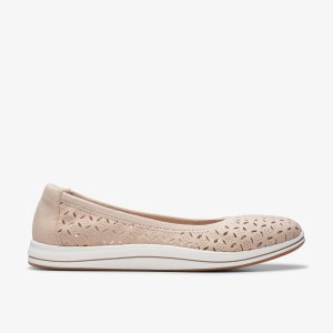 Zapatillas Sin Cordones Clarks Breeze Roam Light Sand Mujer Marrones Claro | FAMR-79286