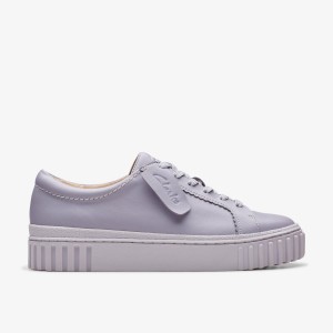 Zapatos Plataforma Clarks Mayhill Walk Lilac Leather Mujer Moradas | GPDA-90381