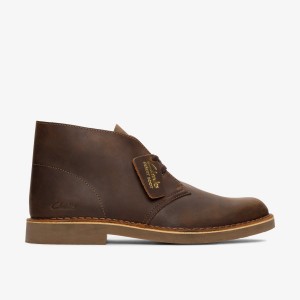 Zapatos de Vestir Clarks Desert Boot Evo Beeswax Leather Hombre Beeswax | RTID-21548