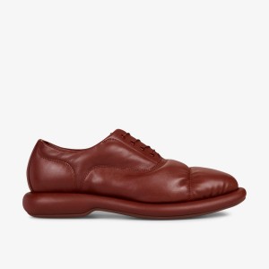 Zapatos de Vestir Clarks Martine Rose Mens Oxford 1 Oxblood Leather Hombre Burdeos | KOAP-06123