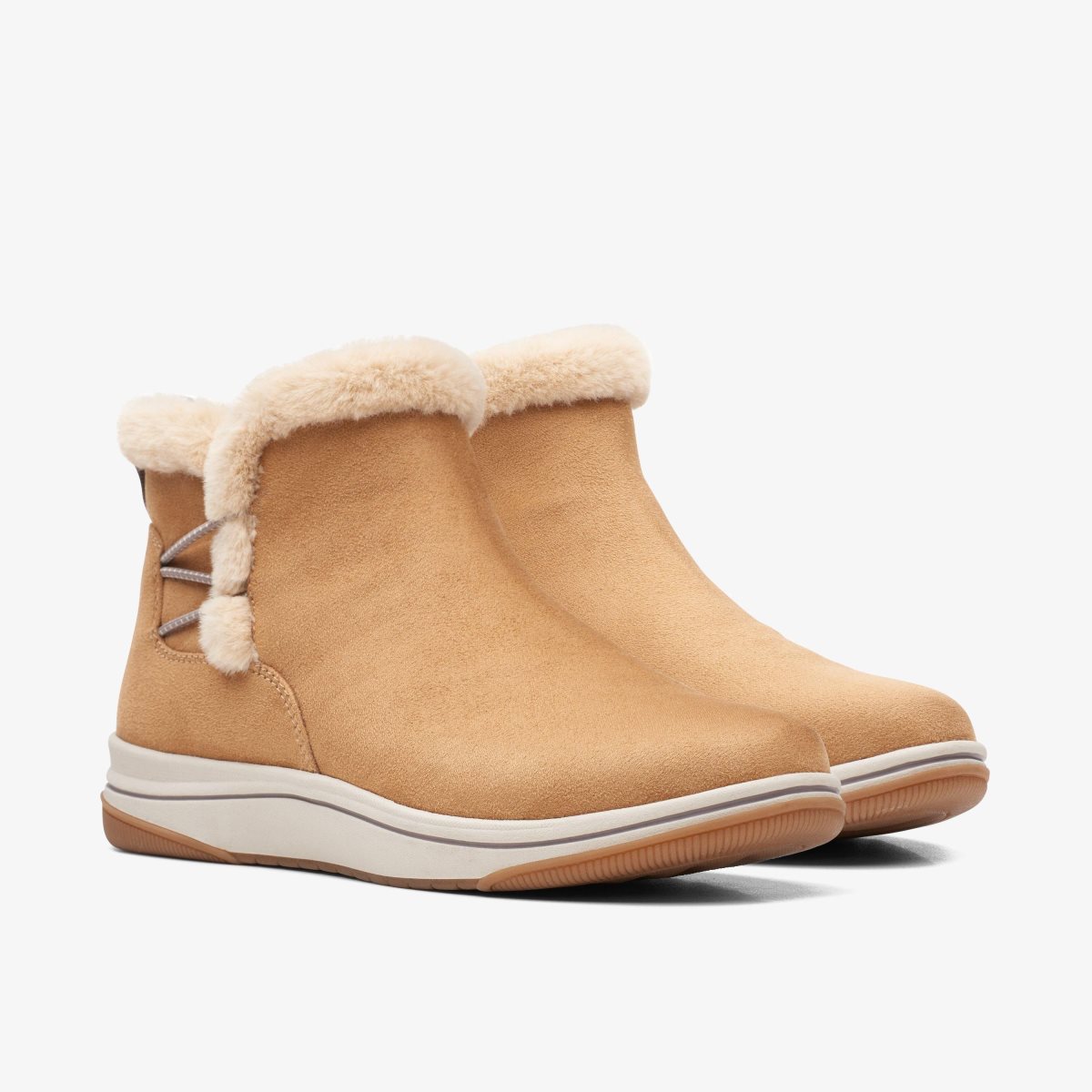 Botas Clarks Breeze Fur Tan Mujer Marrones | HLPW-71853