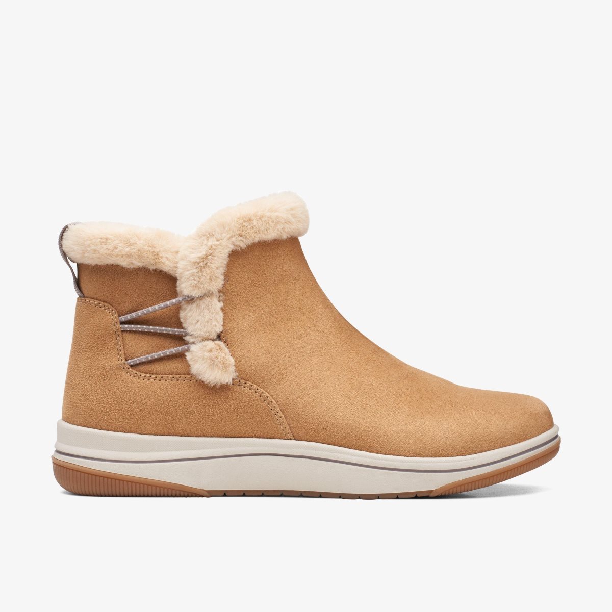 Botas Clarks Breeze Fur Tan Mujer Marrones | HLPW-71853