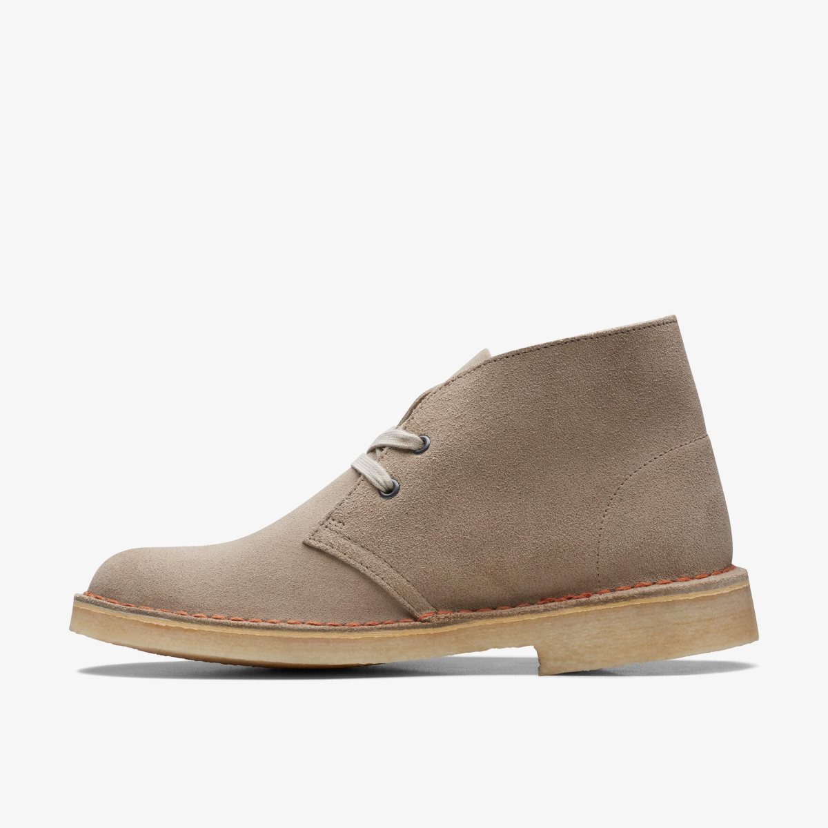 Botas Clarks Desert Boot Sand Suede Mujer Marrones | JNEX-67203