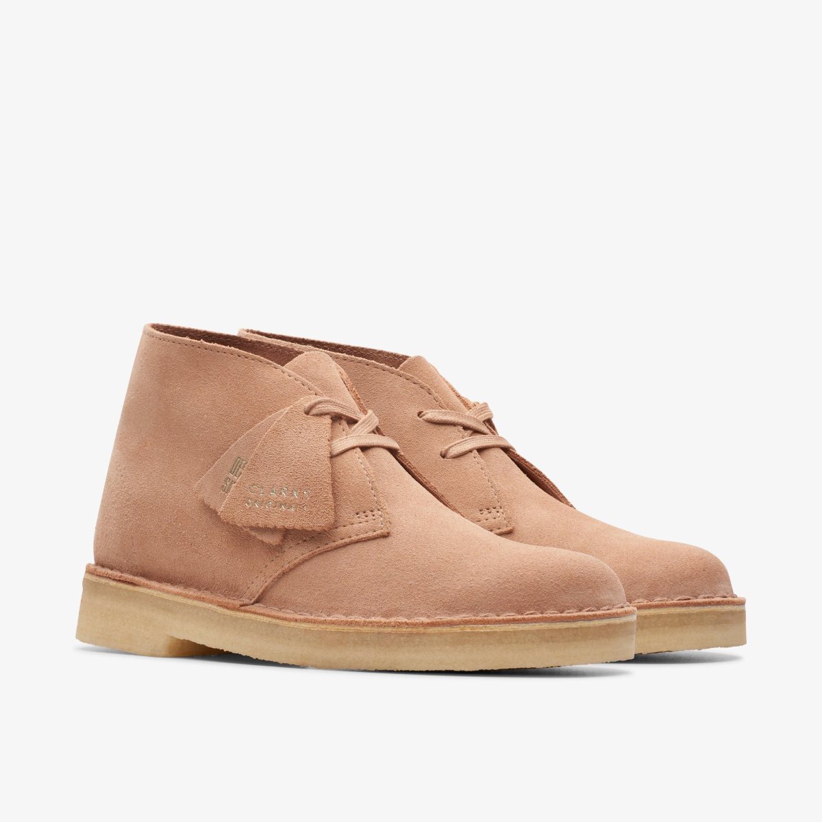 Botas Clarks Desert Boot Warm Beige Mujer Beige | YZRD-92581