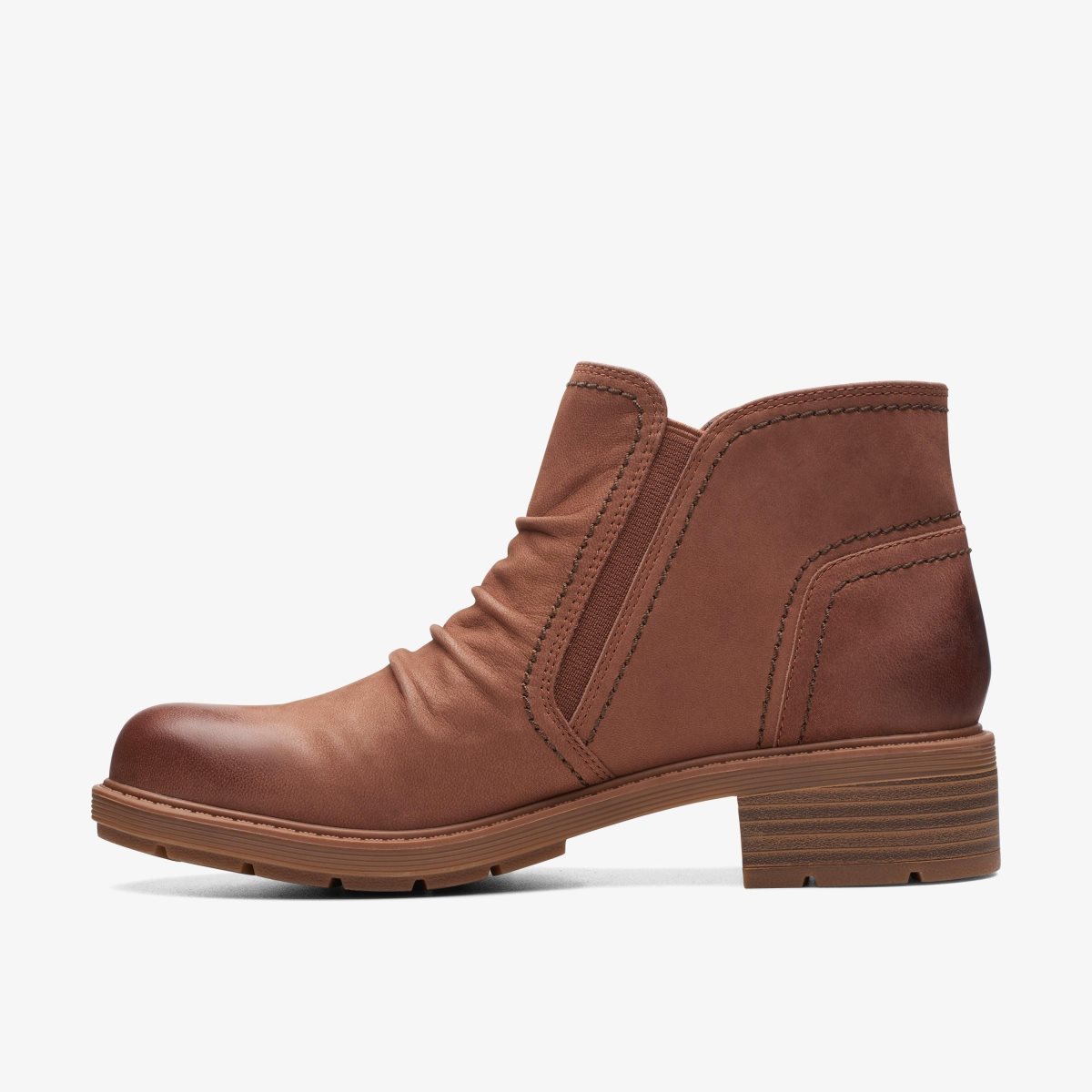 Botas Clarks Hearth Dove Tan Nubuck Mujer Marrones | YDWM-79152