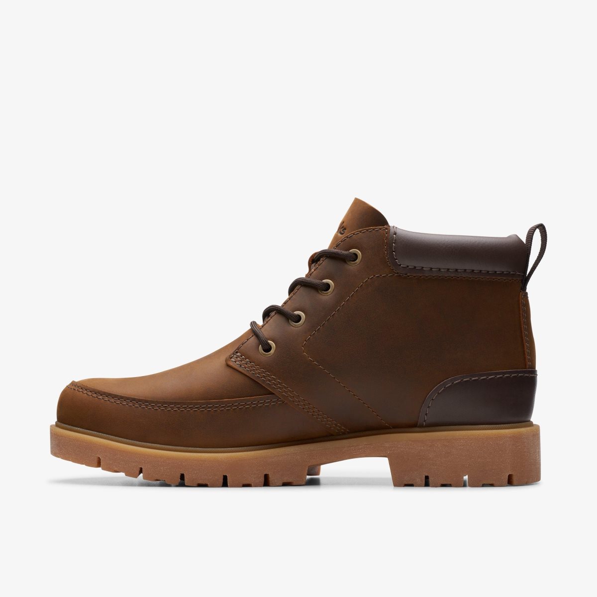 Botas Clarks Rossdale Mid Beeswax Leather Hombre Beeswax | NREU-32645