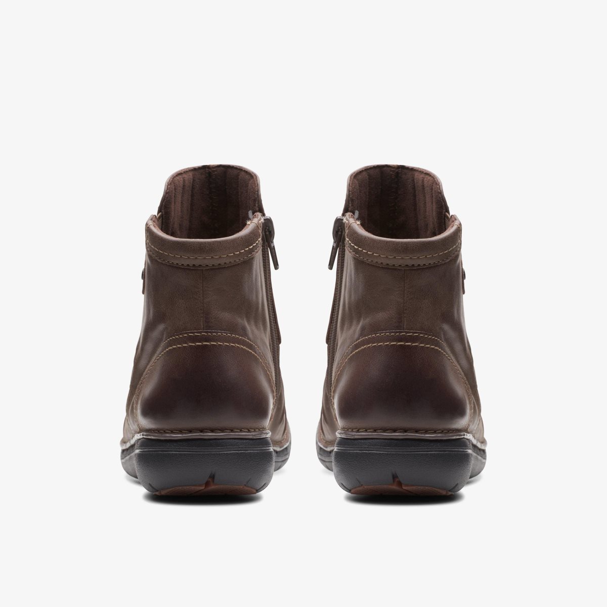 Botas Clarks Un Loop Top Dark Brown Mujer Marrones Oscuro | TREX-13470