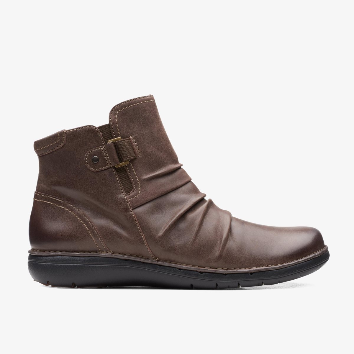 Botas Clarks Un Loop Top Dark Brown Mujer Marrones Oscuro | TREX-13470