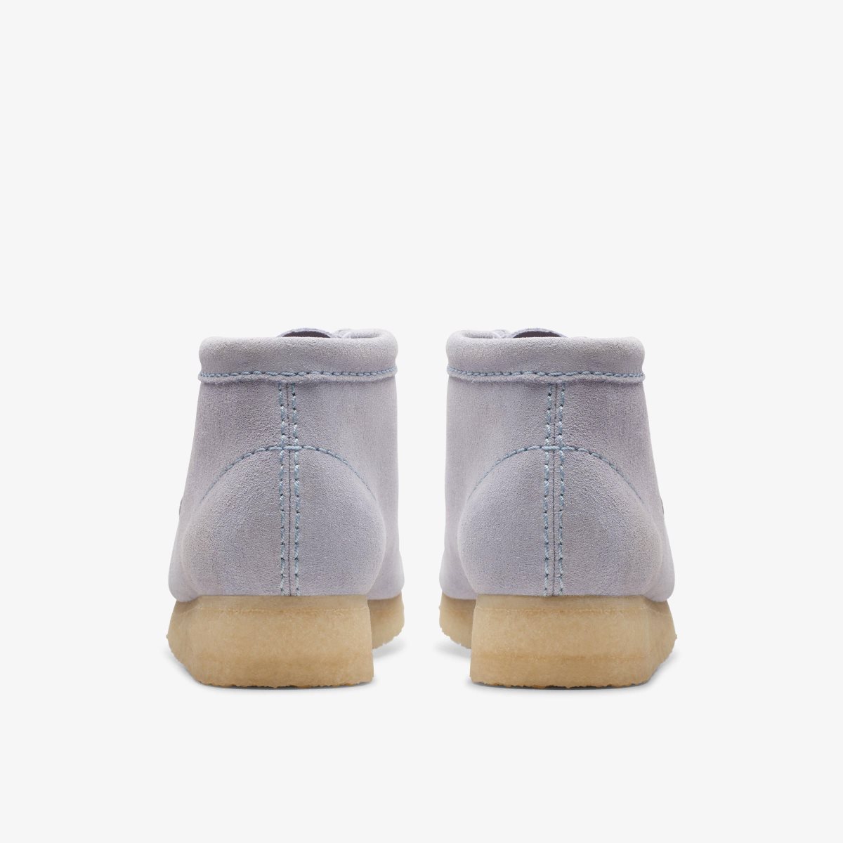 Botas Clarks Wallabee Boot Cloud Grey Suede Mujer Gris | YEBH-53419