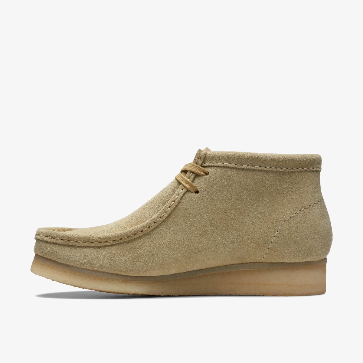 Botas Clarks Wallabee Boot Maple Suede Mujer Maple | UYTW-46253