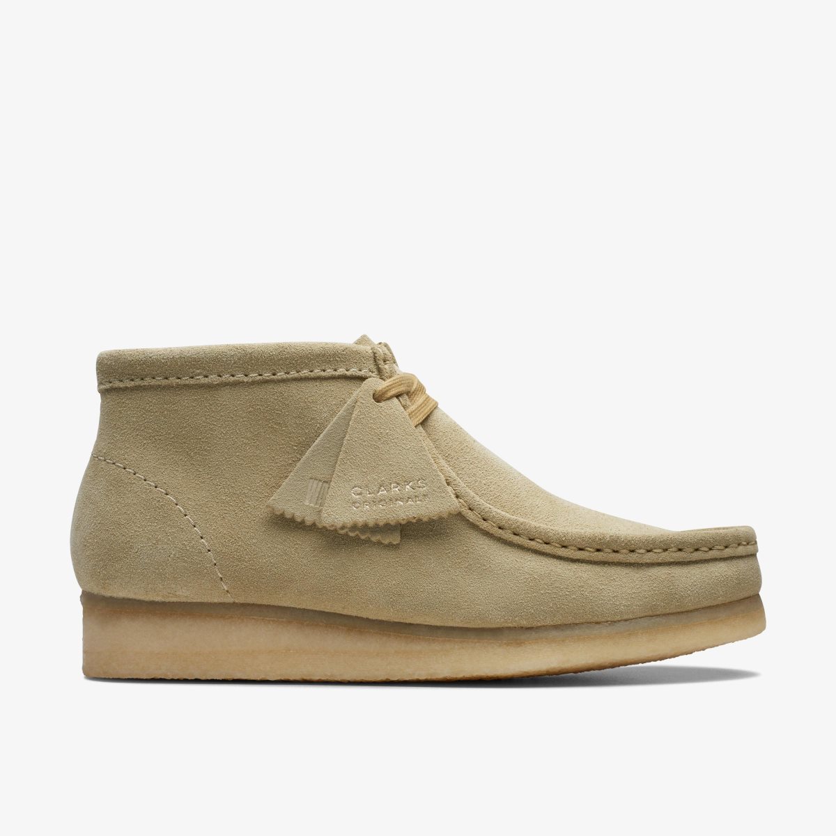 Botas Clarks Wallabee Boot Maple Suede Mujer Maple | UYTW-46253