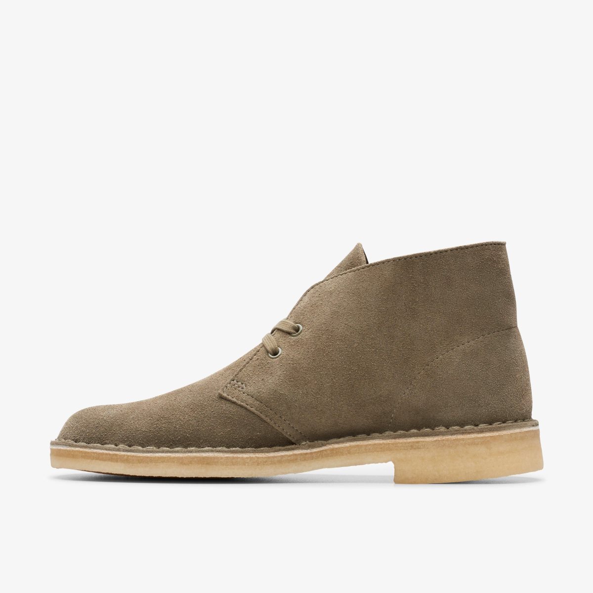 Botas De Desierto Clarks Desert Boot Pale Khaki Suede Hombre Kaki | LCJW-69034