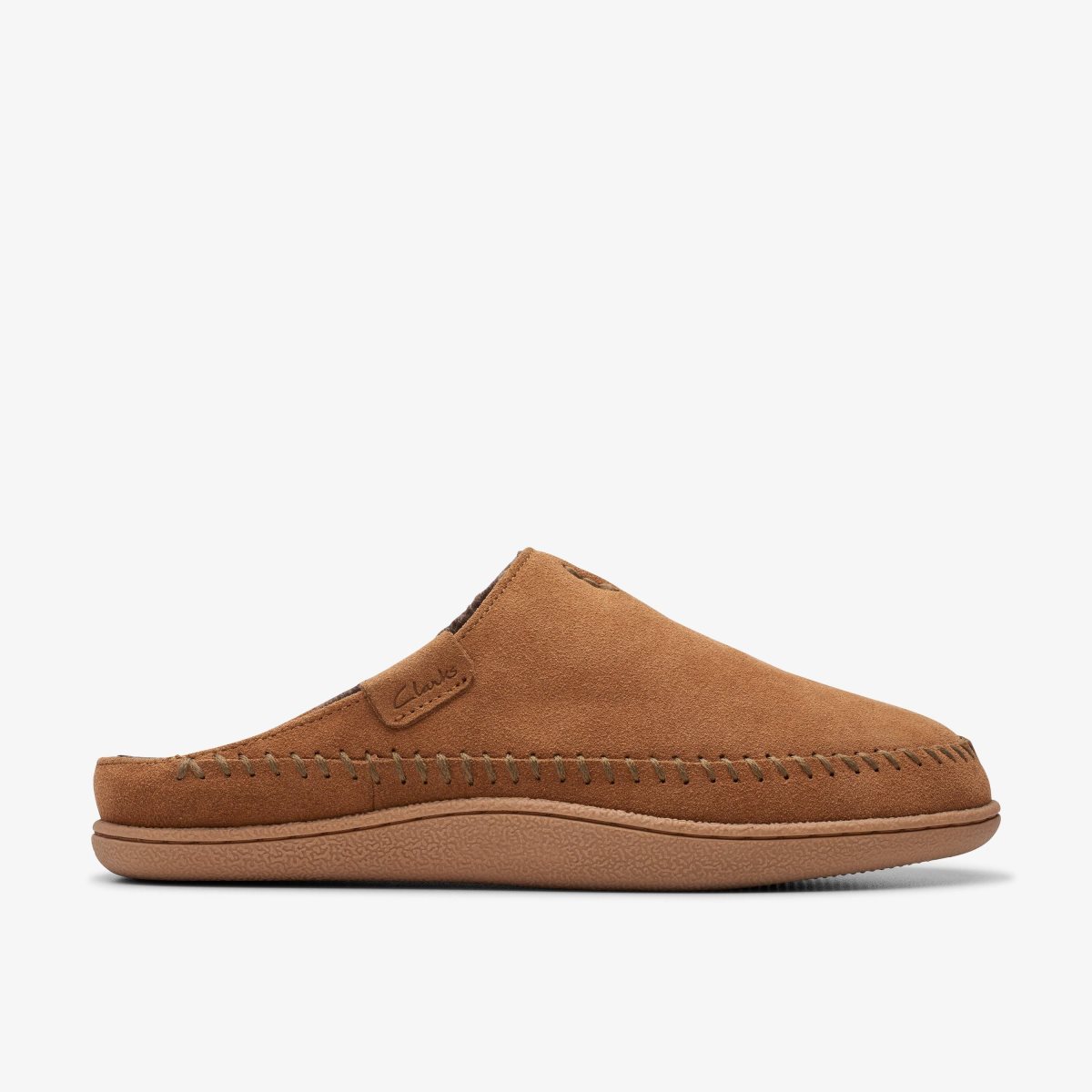 Pantuflas Clarks Frien Wall Tan Hombre Marrones | XEBG-63419