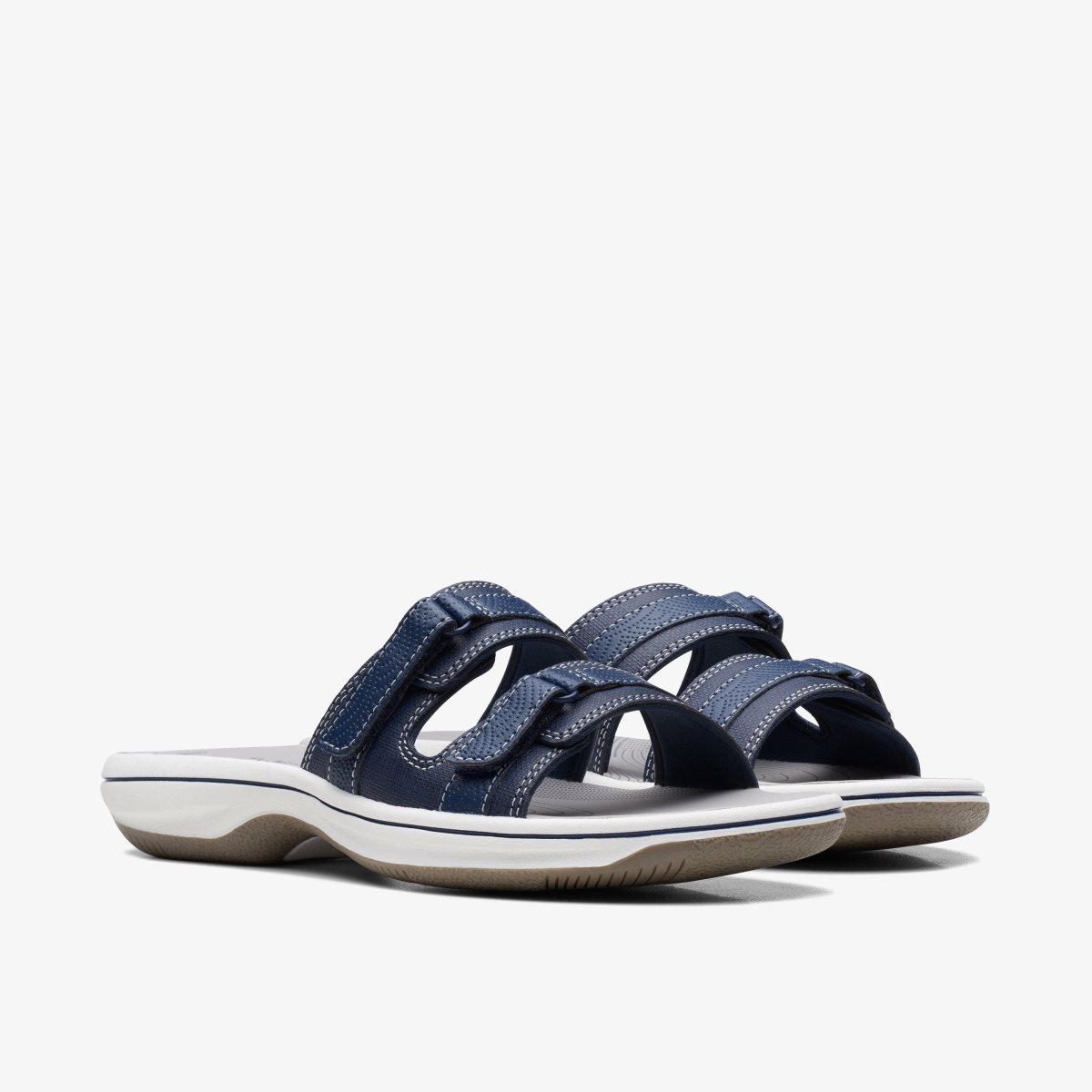 Sandalias Clarks Breeze Piper Navy Mujer Azul Marino | KPUO-62498