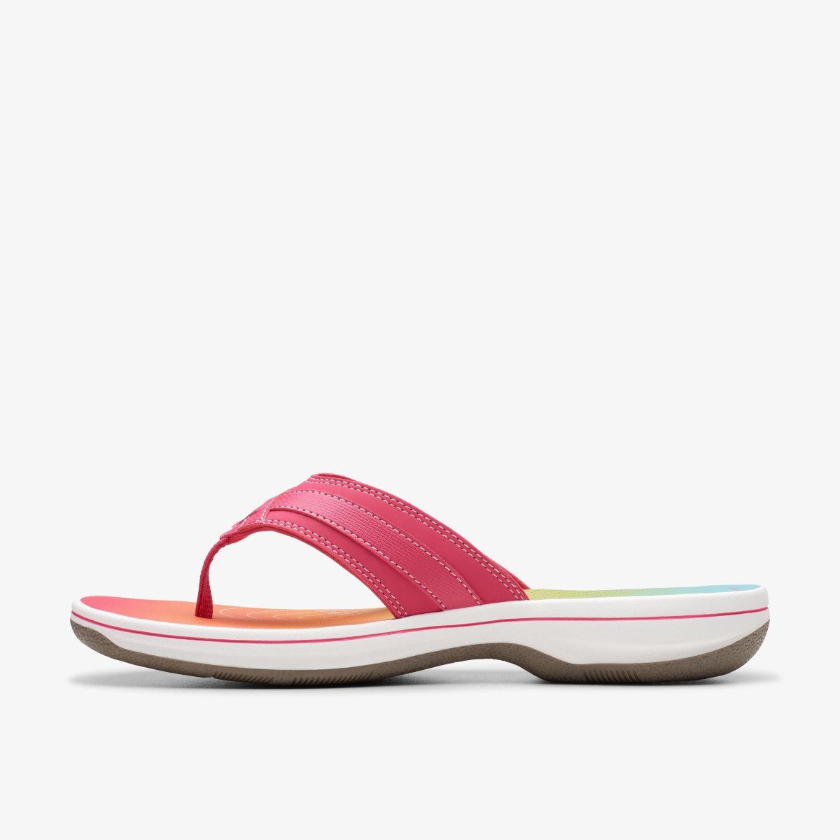 Sandalias Clarks Breeze Sea Brt Pink Ombre Mujer Rosas | MUVO-83496