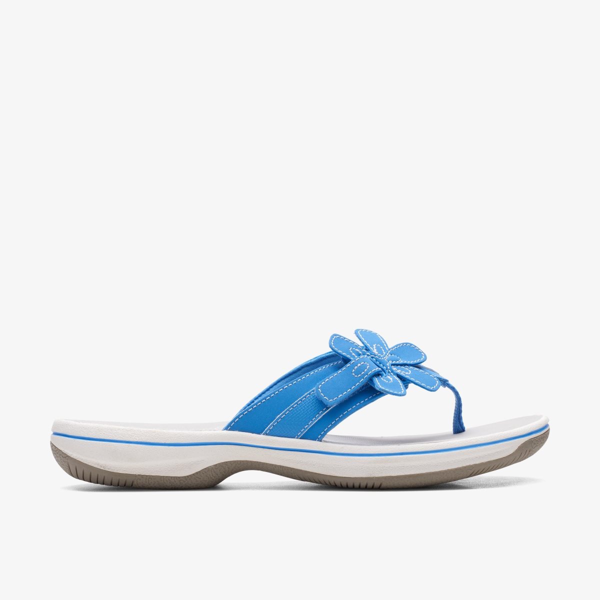 Sandalias Clarks Brinkley Flora Blue Mujer Azules | EOHU-83704