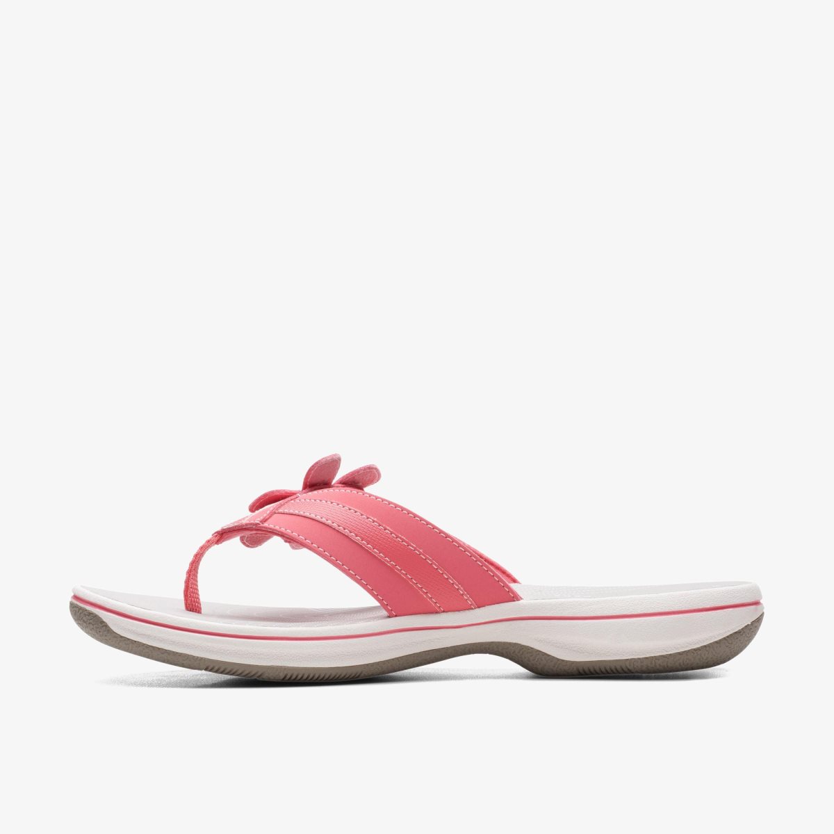 Sandalias Clarks Brinkley Flora Bright Coral Mujer Coral Claro | KZIJ-29741