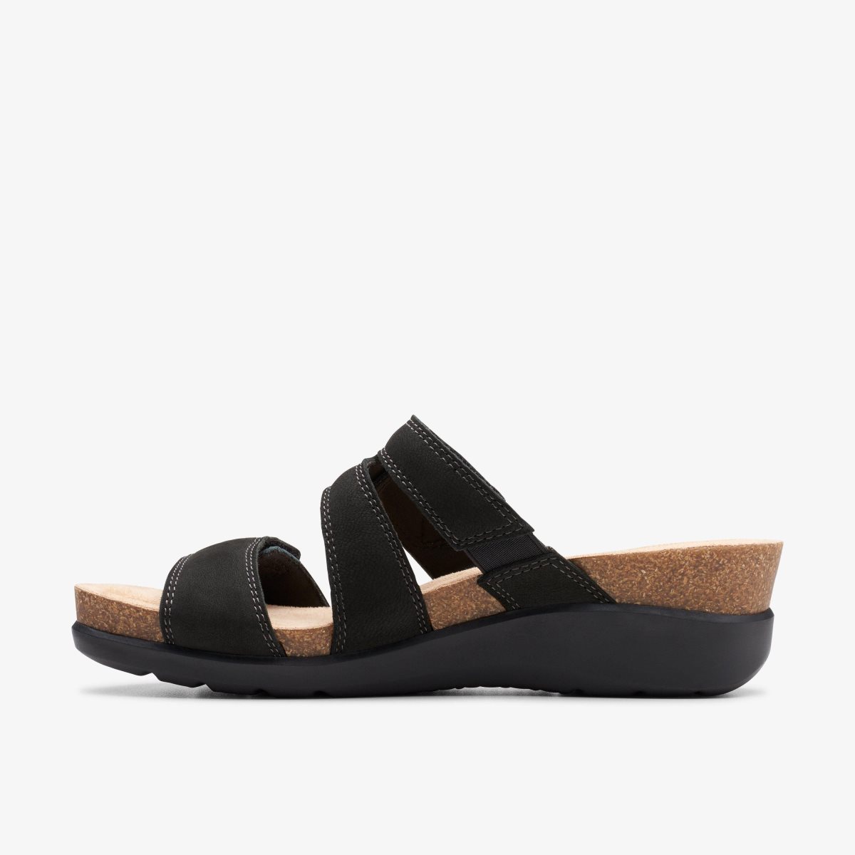 Sandalias Clarks Calenne Maye Black Combination Mujer Negras | HJZM-12354