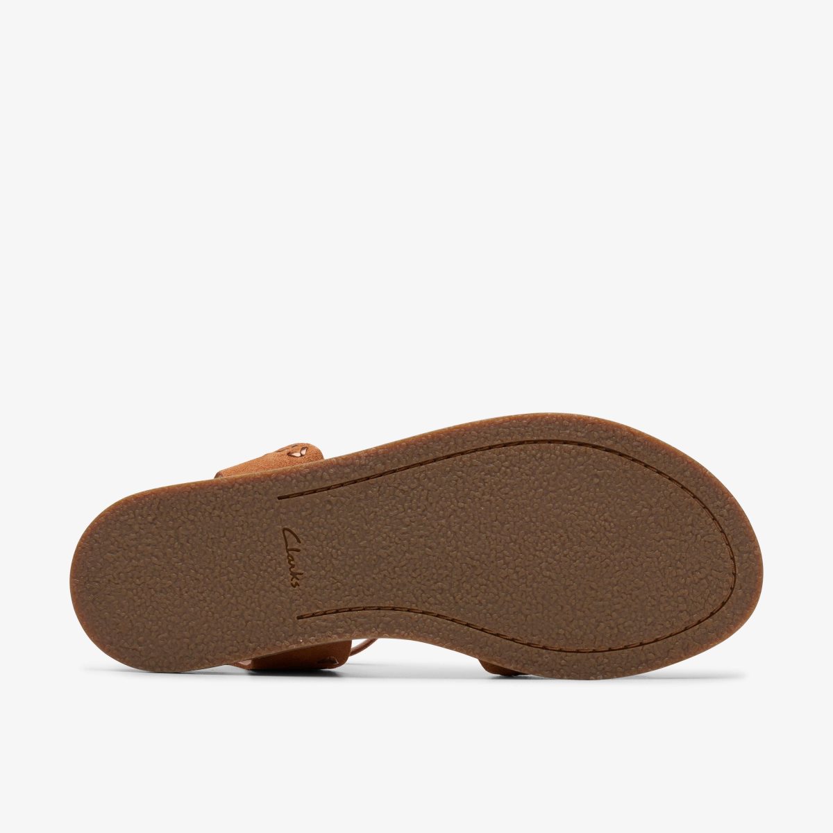 Sandalias Clarks Maritime May Tan Suede Mujer Marrones | ICKG-80596