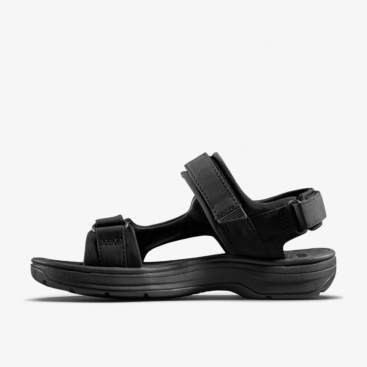 Sandalias Clarks Martine Rose Mens Sandal 2 Black Textile Hombre Negras | FTPX-08479