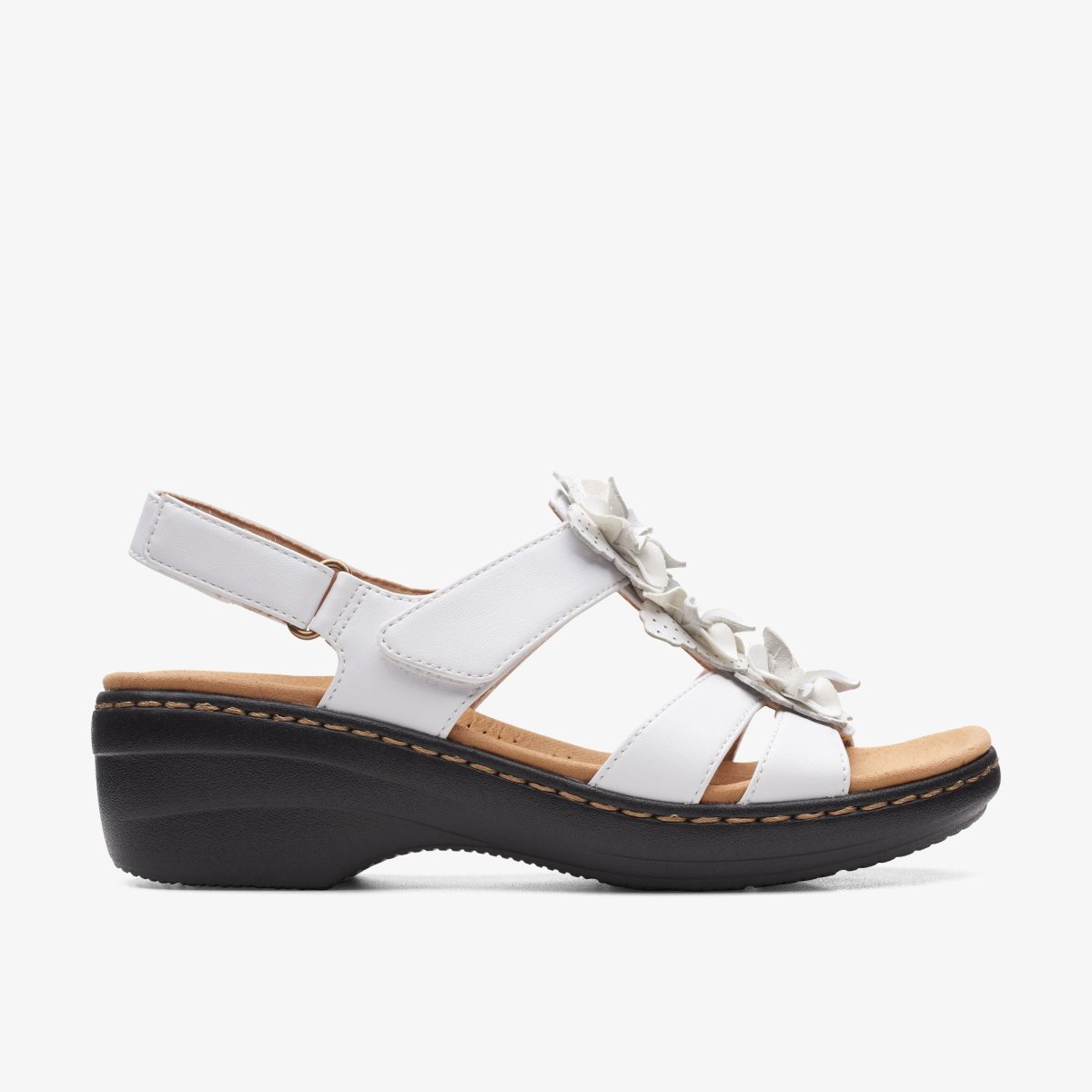 Sandalias Clarks Merliah Sheryl White Mujer Blancas | YHUC-75014