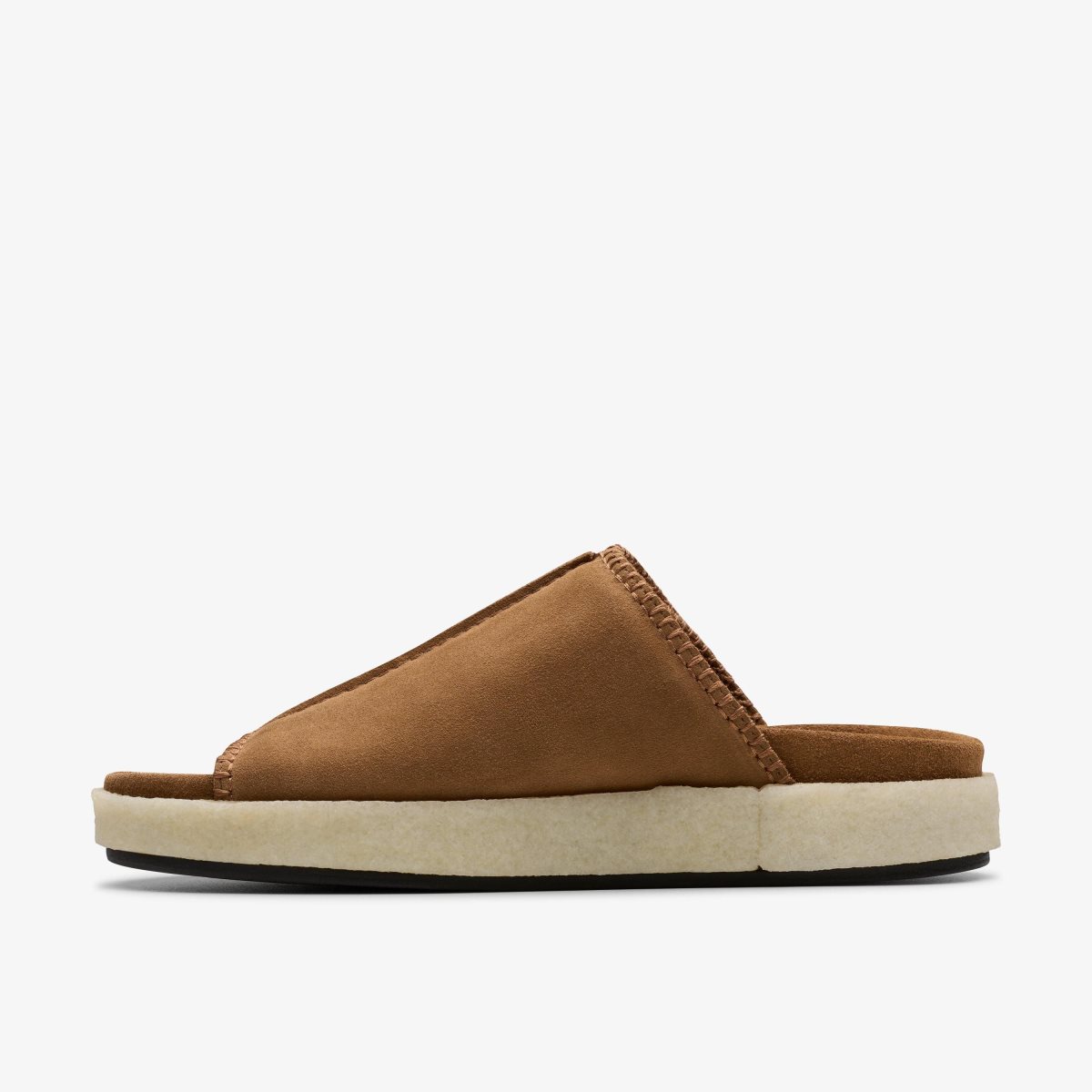 Sandalias Clarks Overleigh Slide Cola Suede Hombre Cola | TDKM-62378