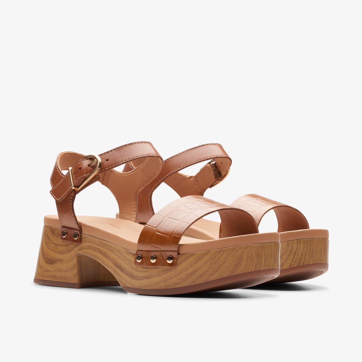 Sandalias Clarks Sivanne Bay Tan Interest Mujer Marrones | MQDT-41728