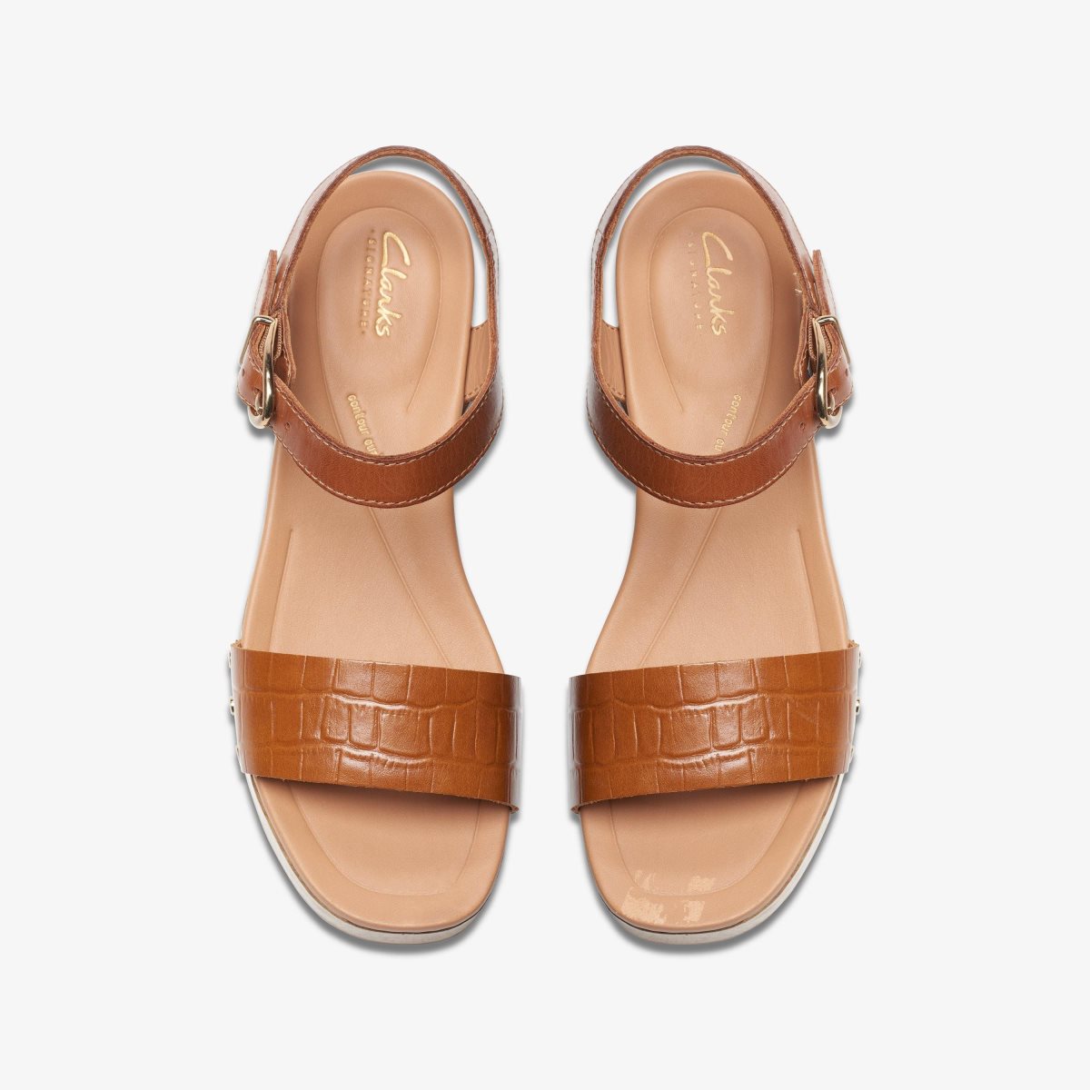 Sandalias Clarks Sivanne Bay Tan Interest Mujer Marrones | MQDT-41728