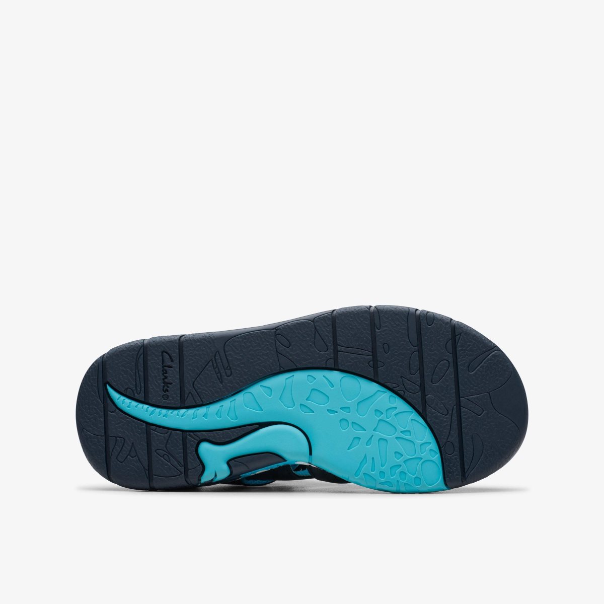 Sandalias Clarks Steggy Roar Kid Navy Combination Niños Azul Marino | QUVK-02638