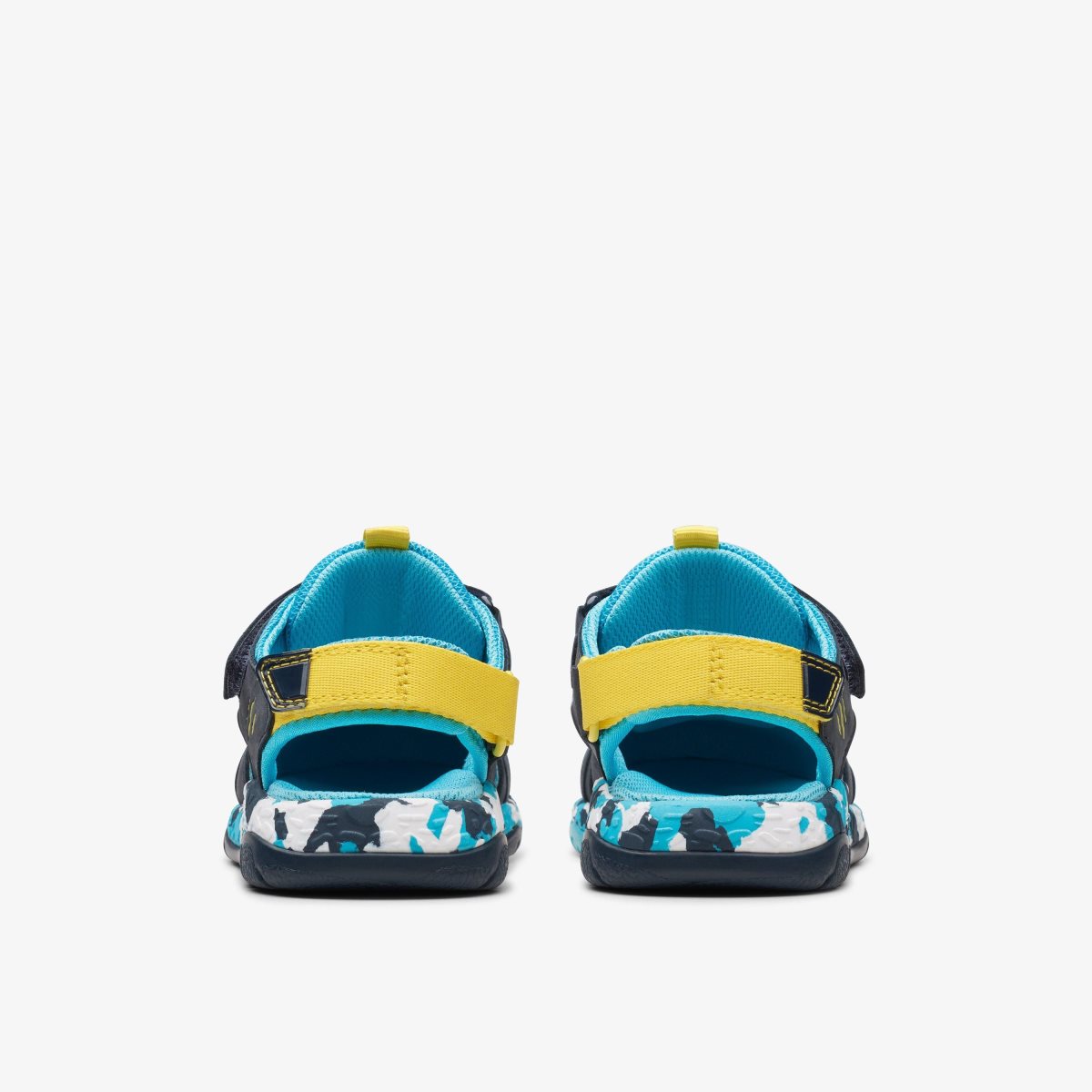 Sandalias Clarks Steggy Roar Kid Navy Combination Niños Azul Marino | QUVK-02638