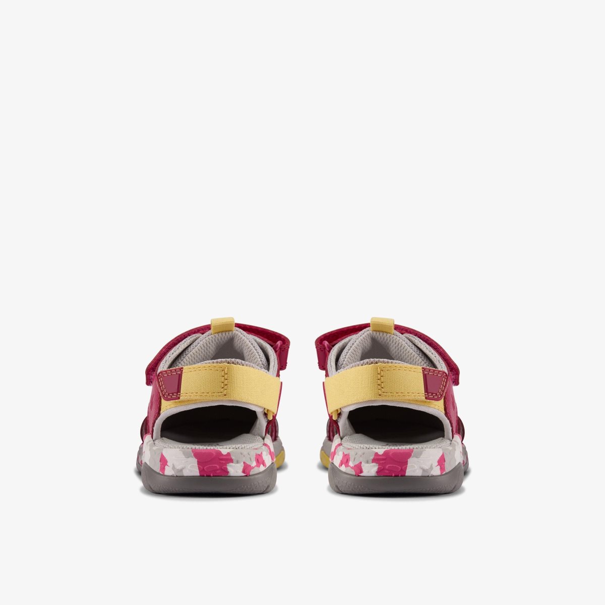 Sandalias Clarks Steggy Roar Kid Pink Combination Niños Rosas | TFIX-28036