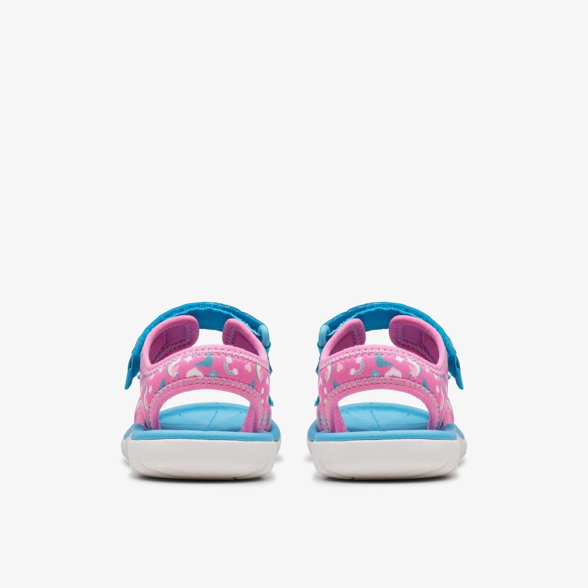 Sandalias Clarks Surfing Tide Kid Hot Pink Niños Rosas | SYPU-08126