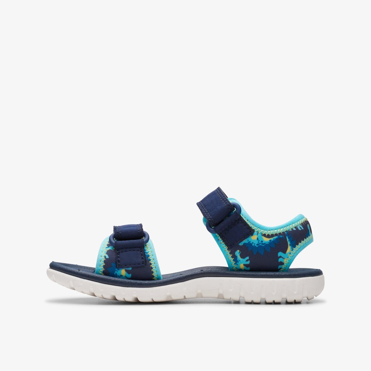 Sandalias Clarks Surfing Tide Kid Navy Niños Azul Marino | VJDF-72435