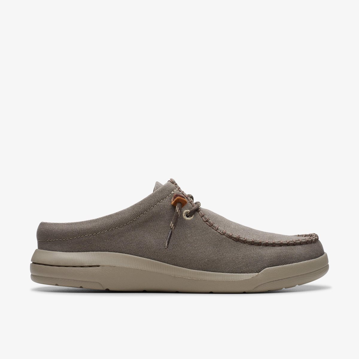 Slip On & Loafers Clarks Driftlite Surf Taupe Interest Hombre Gris Marrones | NROH-13246