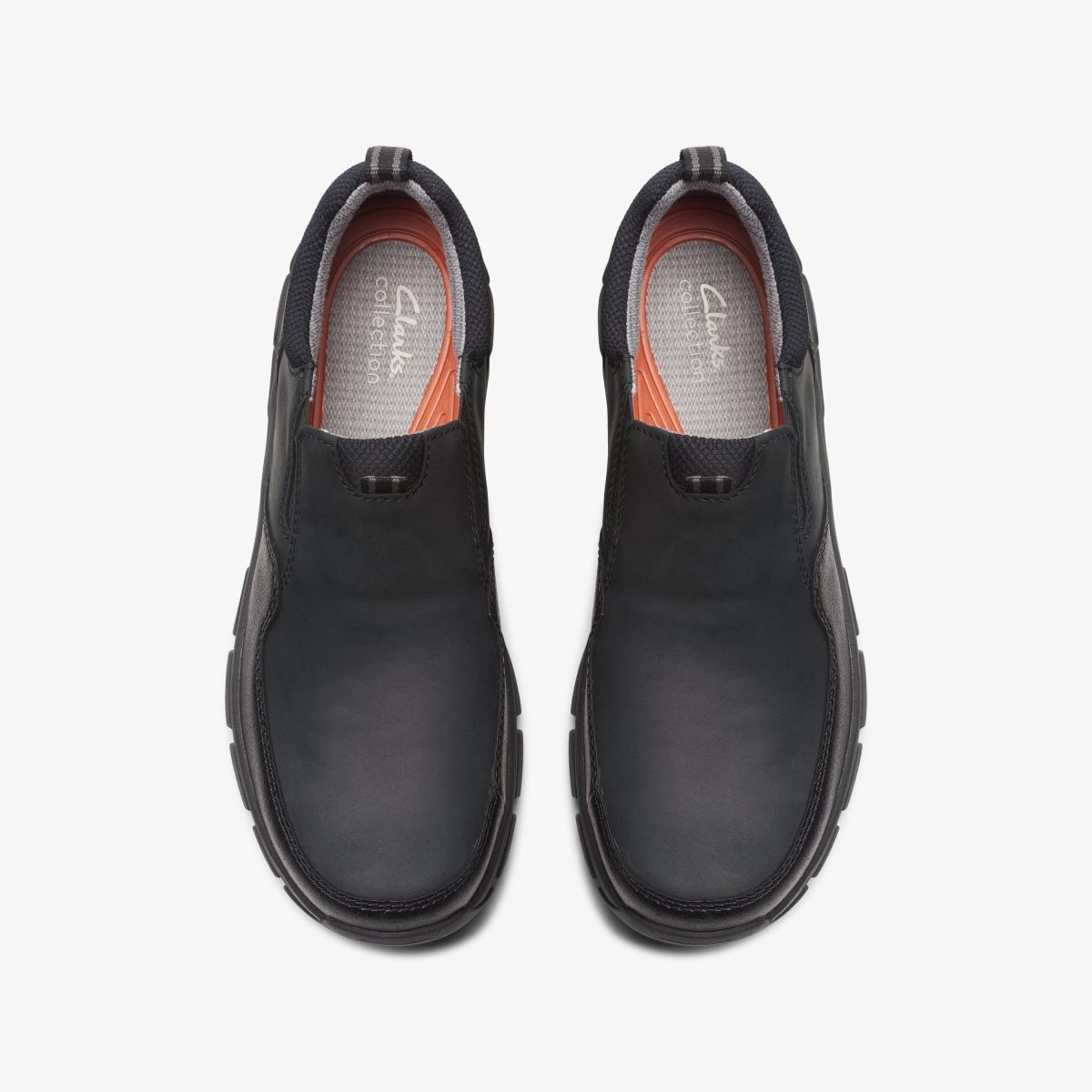 Slip On & Loafers Clarks Walpath Step Black Leather Hombre Negras | PVCH-91426