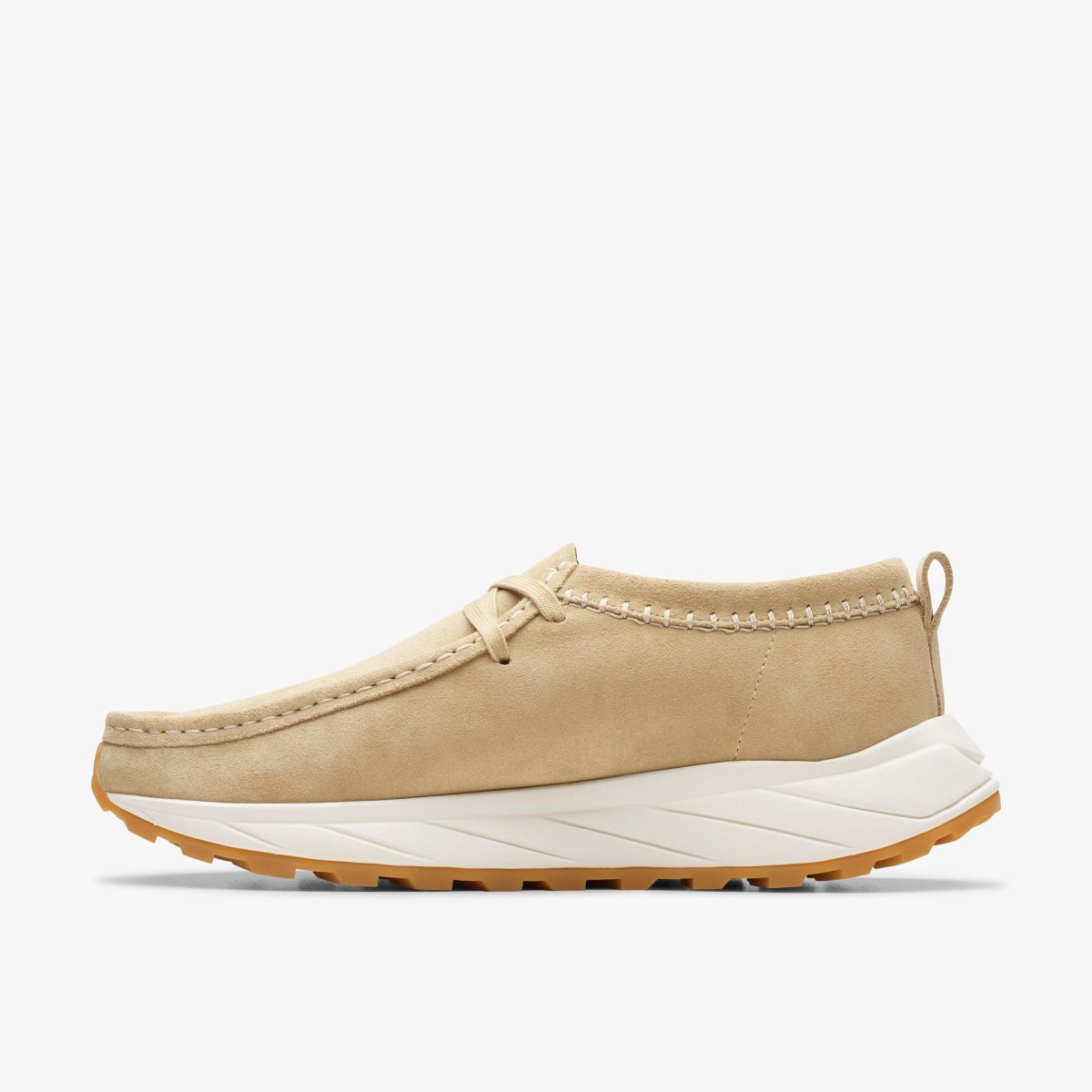 Wallabees Clarks Walla Eden Lo Maple Suede Hombre Maple | QKRL-25073