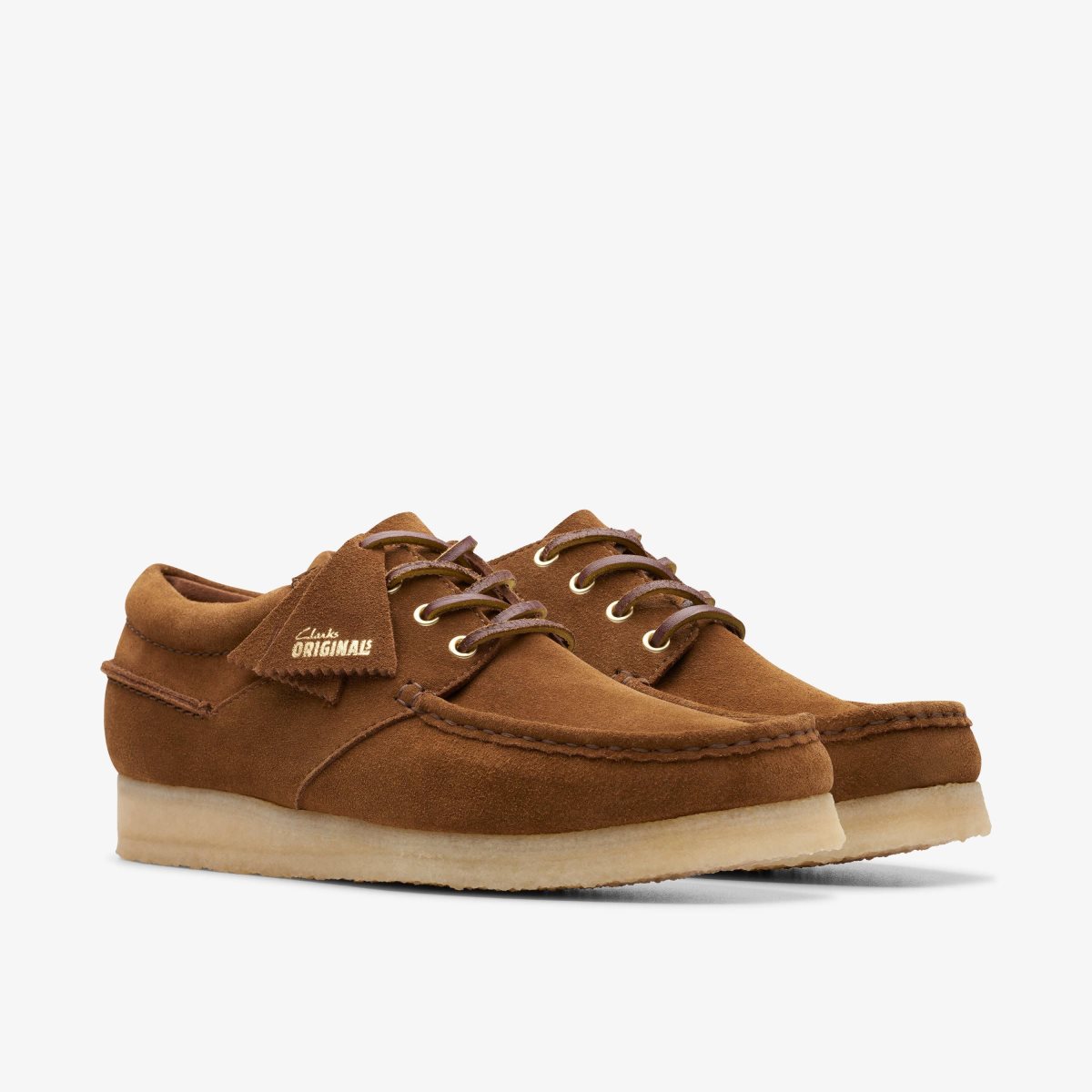 Wallabees Clarks Wallabee Boat Cola Suede Hombre Cola | LDOX-07653