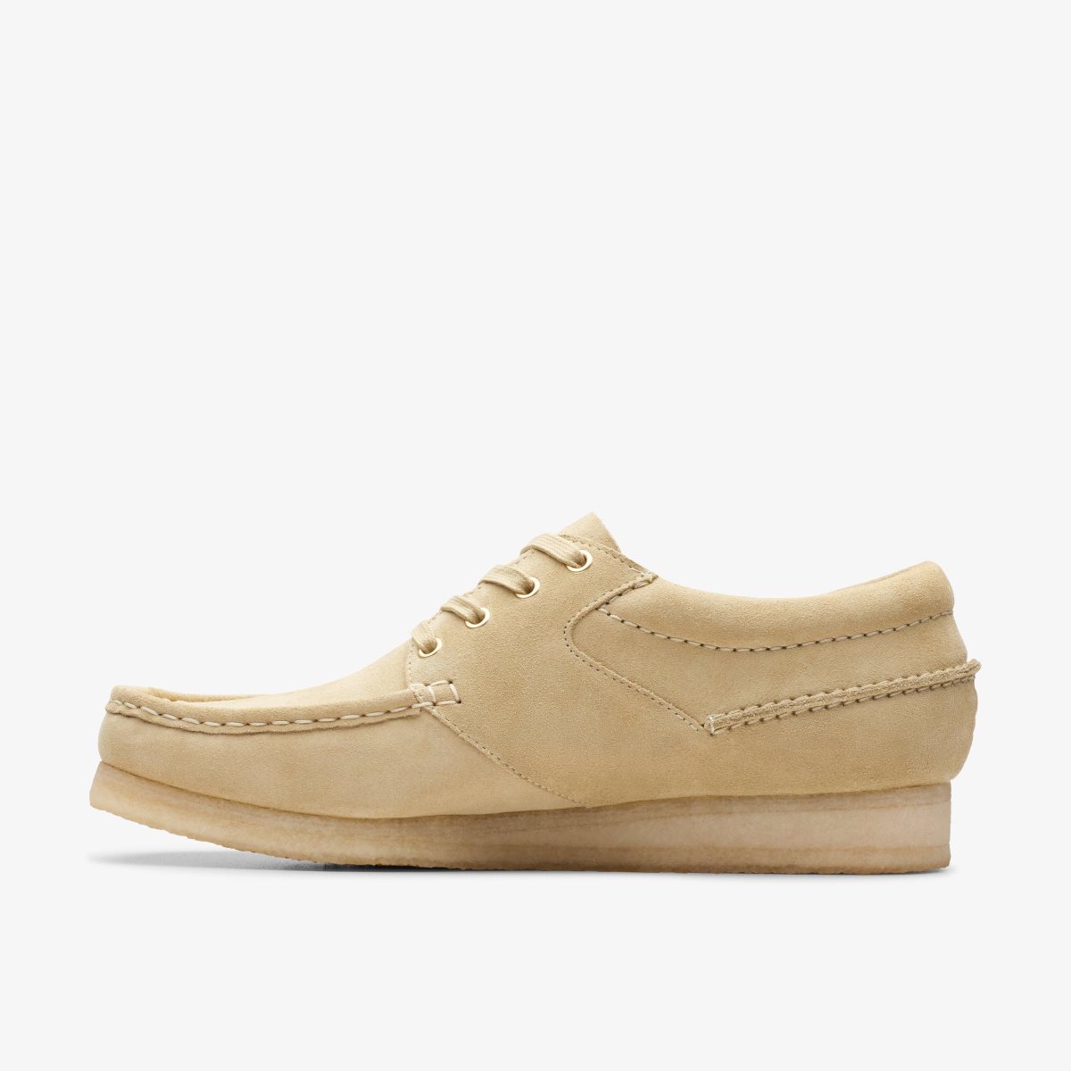 Wallabees Clarks Wallabee Boat Maple Suede Hombre Maple | CTPX-70194