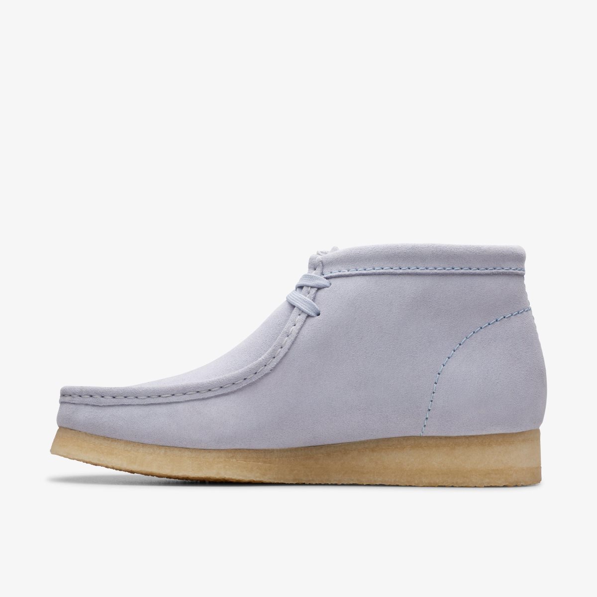 Wallabees Clarks Wallabee Boot Cloud Grey Suede Hombre Gris | CIVW-95201