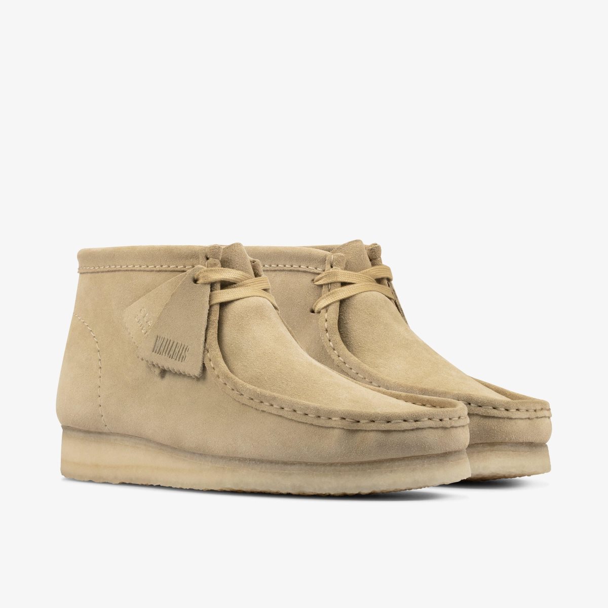 Wallabees Clarks Wallabee Boot Maple Suede Hombre Maple | BTRE-94012