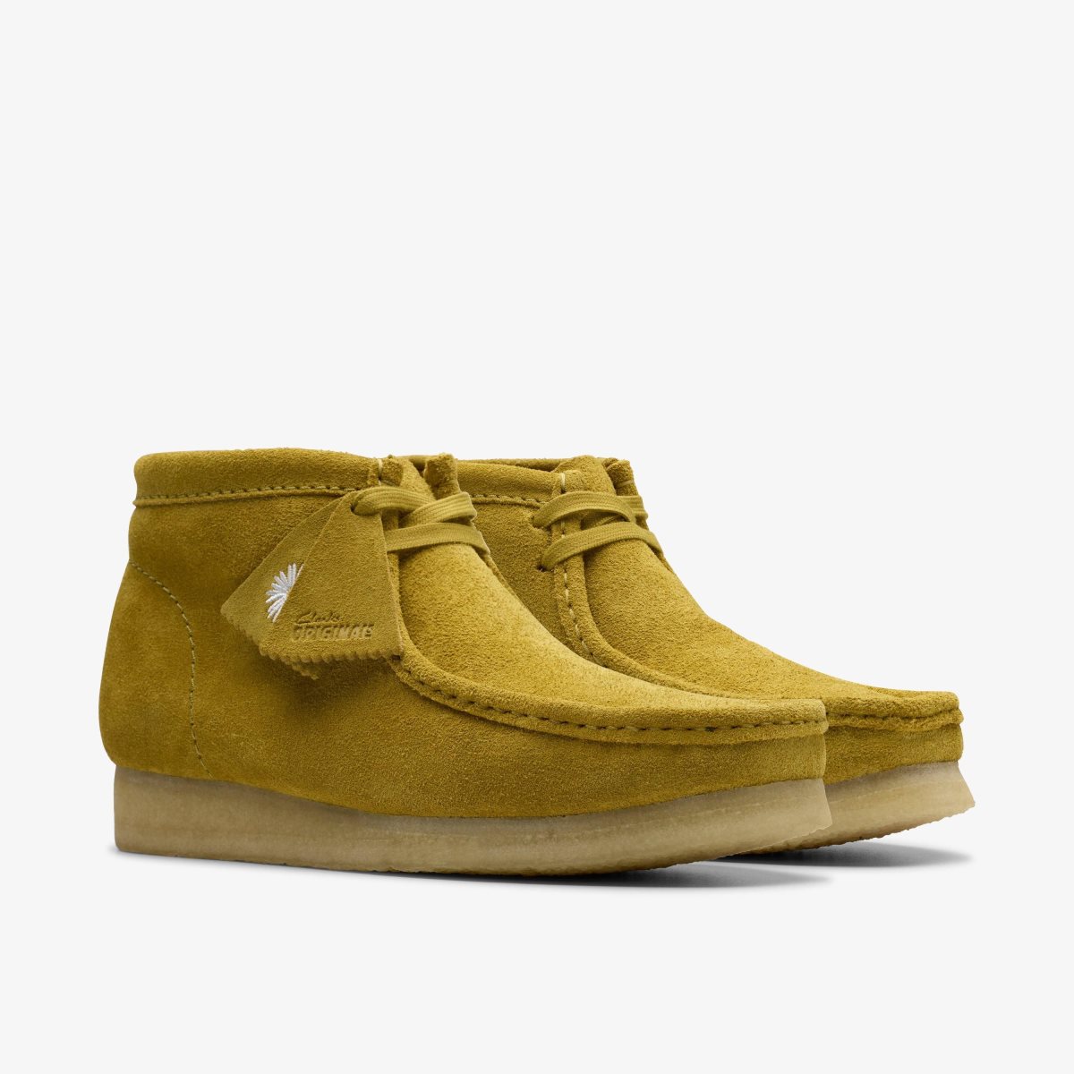 Wallabees Clarks Wallabee Boot Olive Suede Hombre Verde Oliva | OPDJ-56782