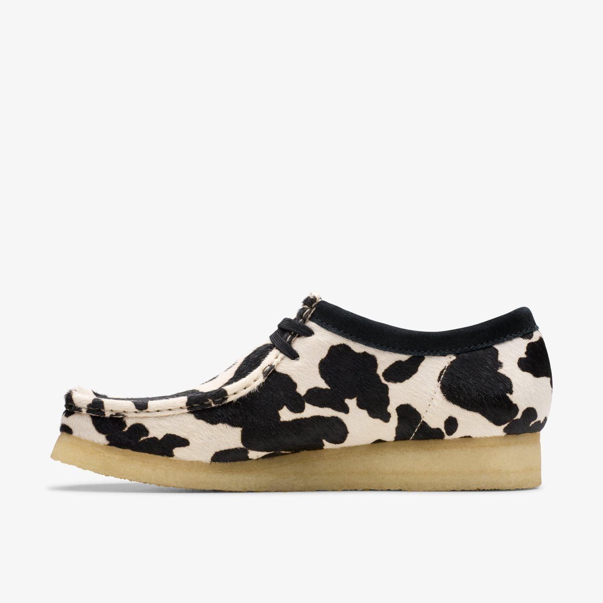 Wallabees Clarks Wallabee Cow Print HairOn Hombre Cow Print HairOn | UDCN-93071