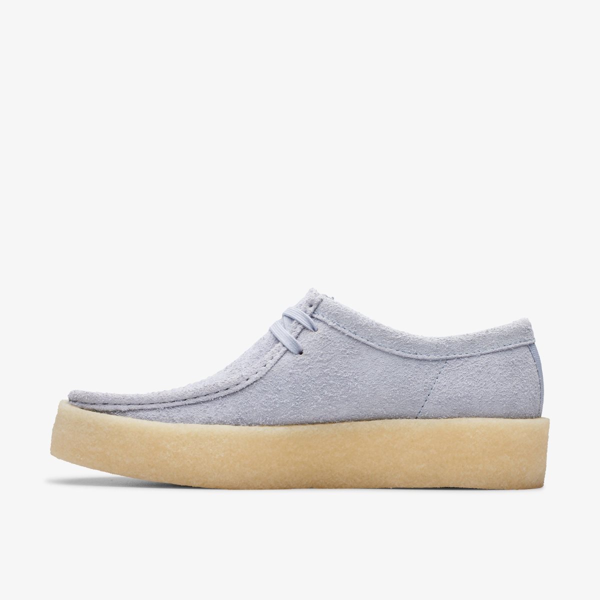 Wallabees Clarks Wallabee Cup Cloud Grey Suede Hombre Gris | SRDA-36481