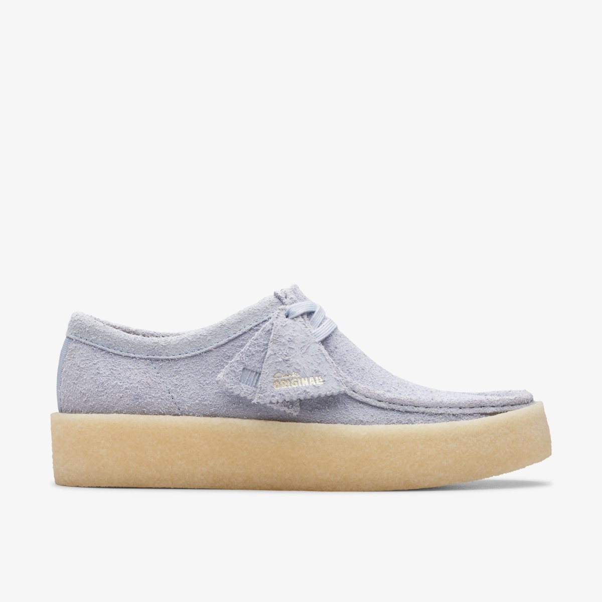 Wallabees Clarks Wallabee Cup Cloud Grey Suede Hombre Gris | SRDA-36481