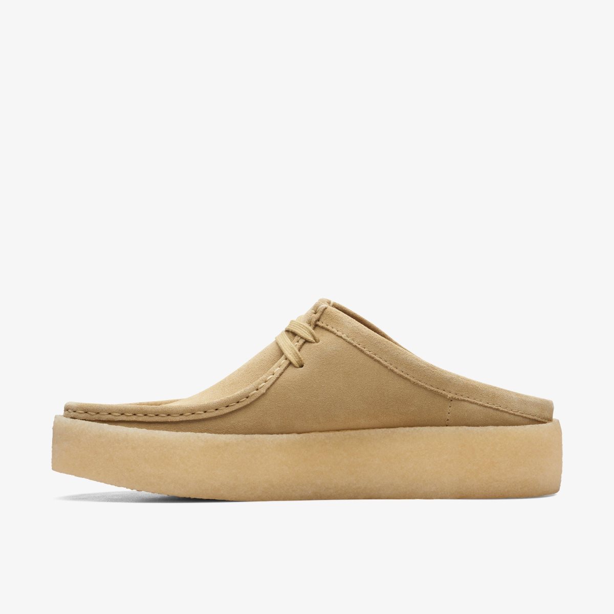 Wallabees Clarks Wallabee Cup Lo Maple Suede Hombre Maple | KHEM-92478